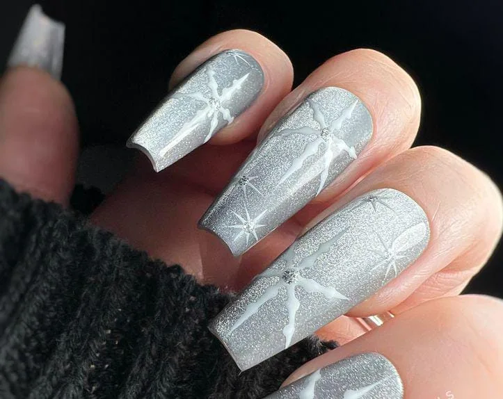 gray winter nails 009 611812983f