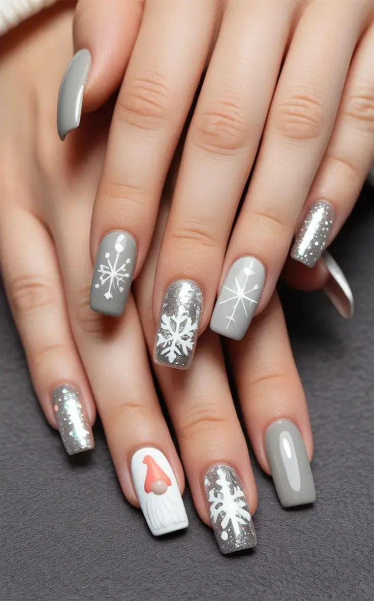 gray winter nails 018 ea5f5c3a52