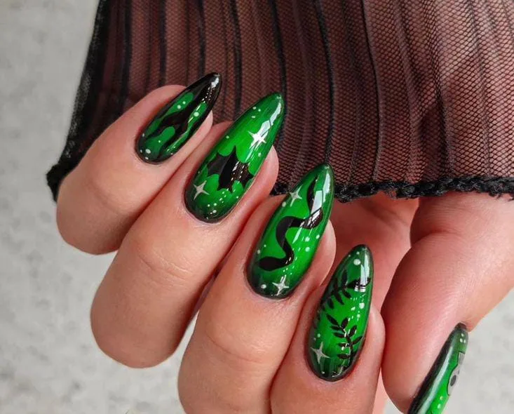 green halloween nails 014 c3f98baad0