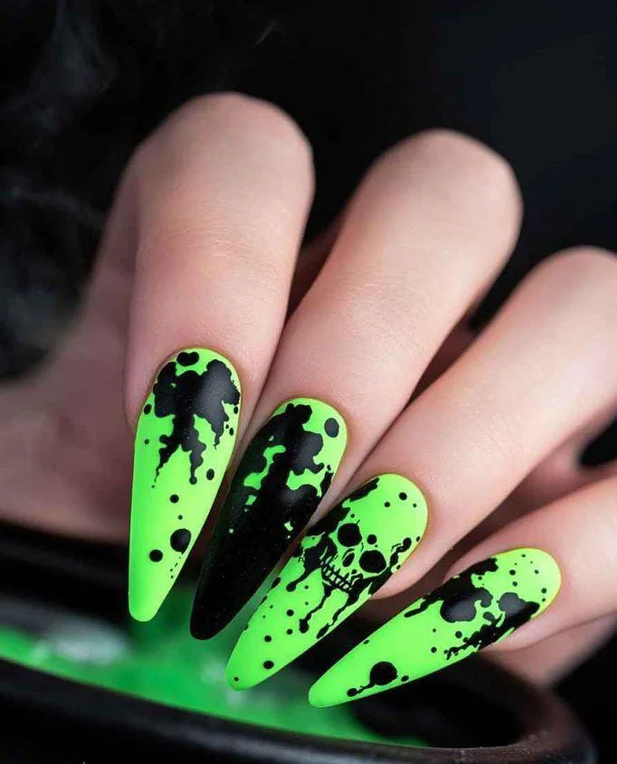 green halloween nails 033 d9059f6776