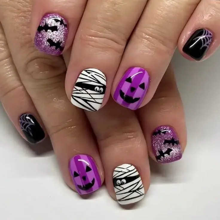 halloween bat nails 013 b15706404b