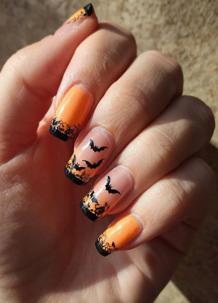 halloween bat nails 043 0e4649b4d9