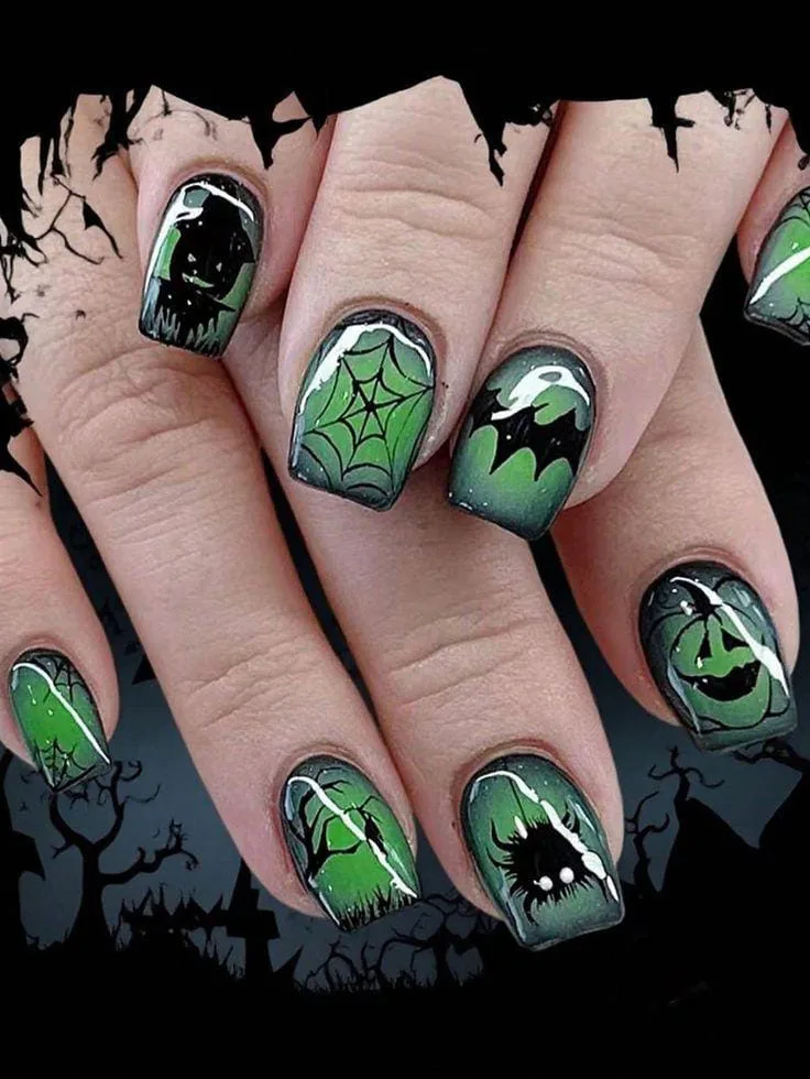halloween bat nails 050 aa20b02e29