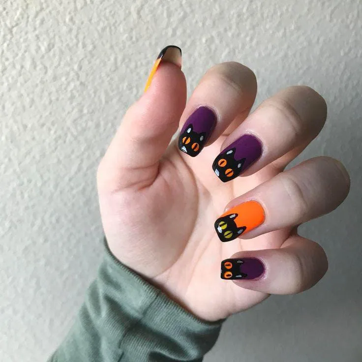 halloween cat nails 003 dffae8e10a