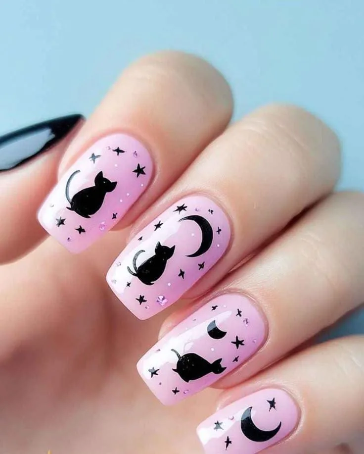 halloween cat nails 008 0ec597222c