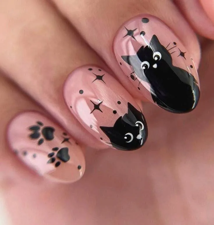halloween cat nails 010 1be70dc39e