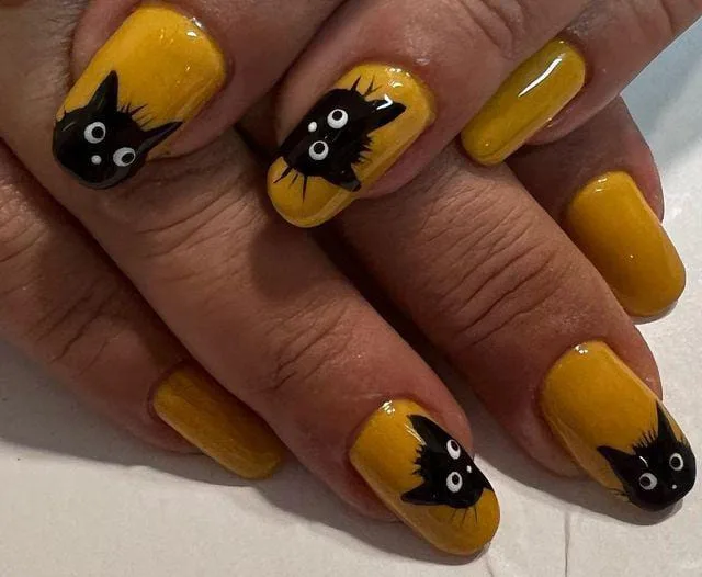 halloween cat nails 012 2c28600ca4
