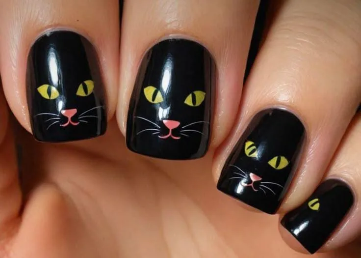 halloween cat nails 019 76adcb0199