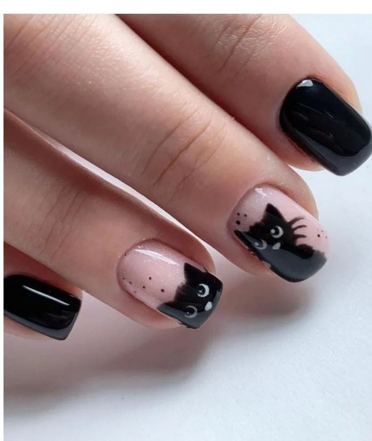 halloween cat nails 025 c334e4d906