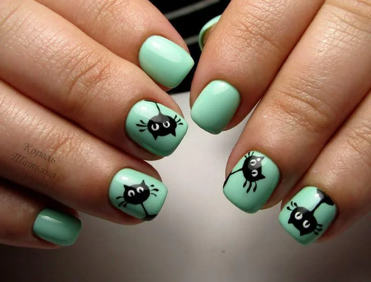halloween cat nails 026 29c495c282