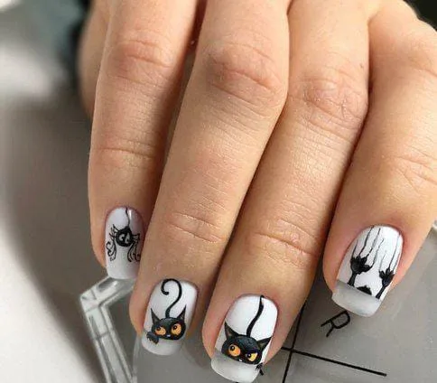 halloween cat nails 027 9dd08013ce
