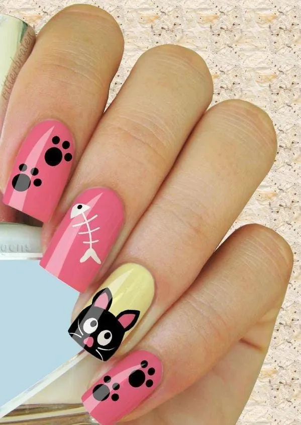 halloween cat nails 033 1f2f4c1b7b