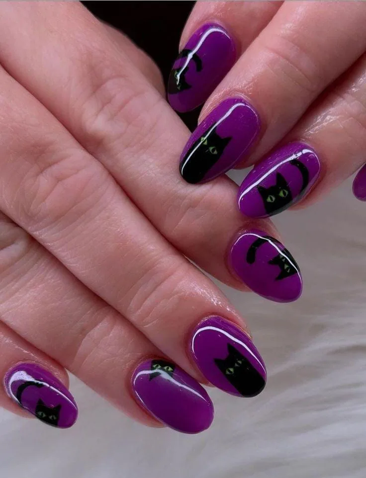 halloween cat nails 040 381472fc83