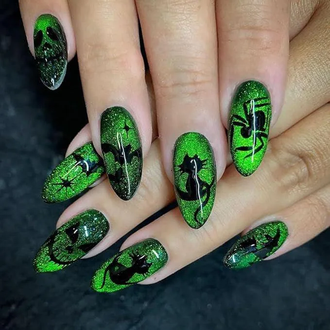 halloween cat nails 041 115823c9ef
