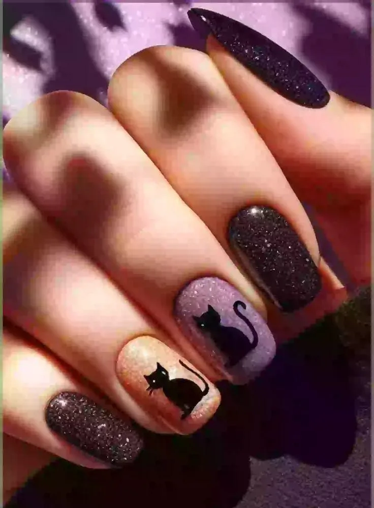 halloween cat nails 043 0abb9be0ee