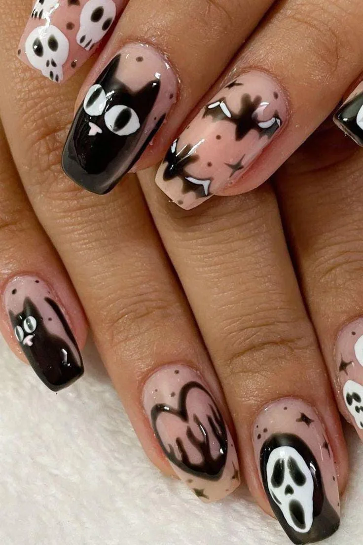 halloween cat nails 049 f91df1bc55