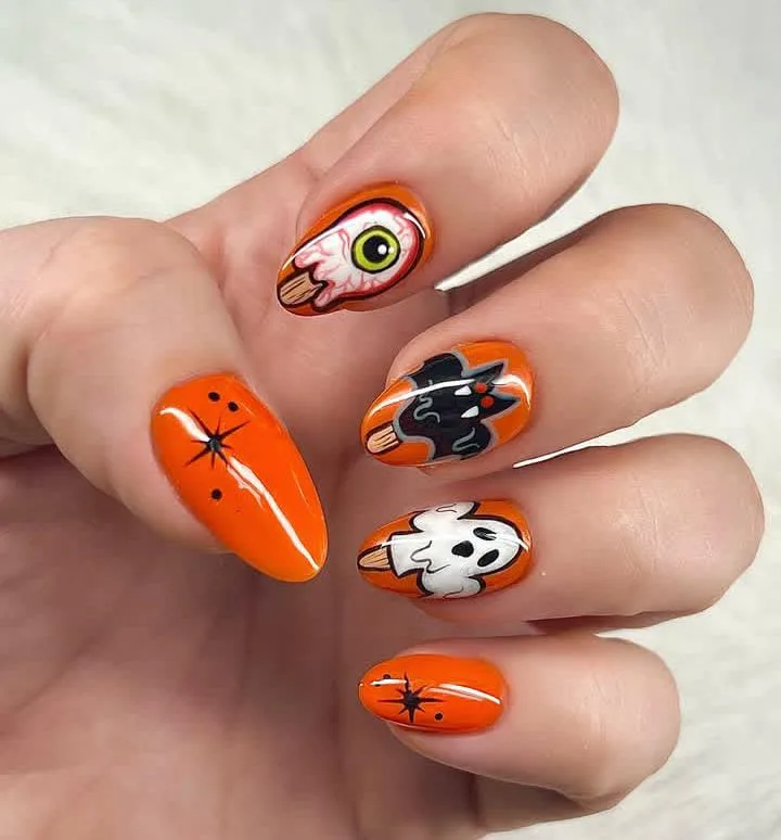 halloween ghost nails 009 45bcd7e485