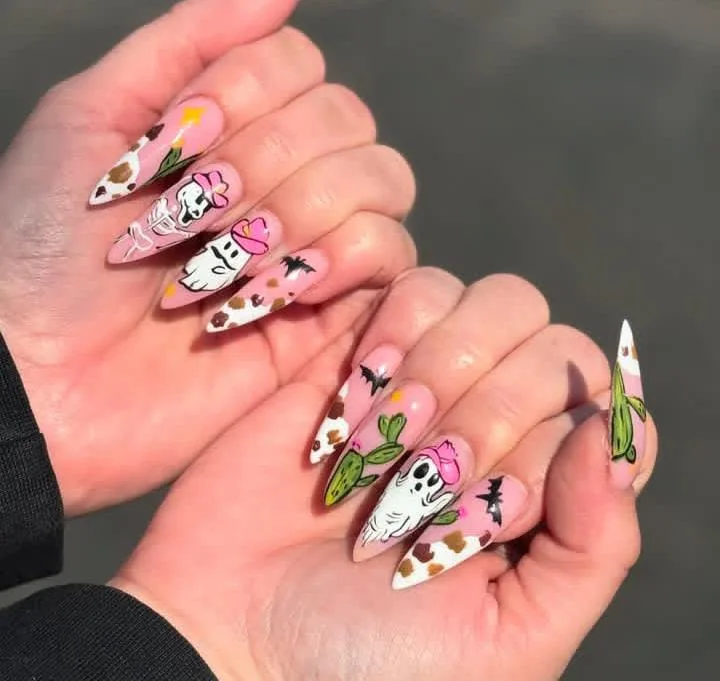halloween ghost nails 010 0c4a57cfce