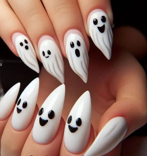 halloween ghost nails 045 556f8131d6