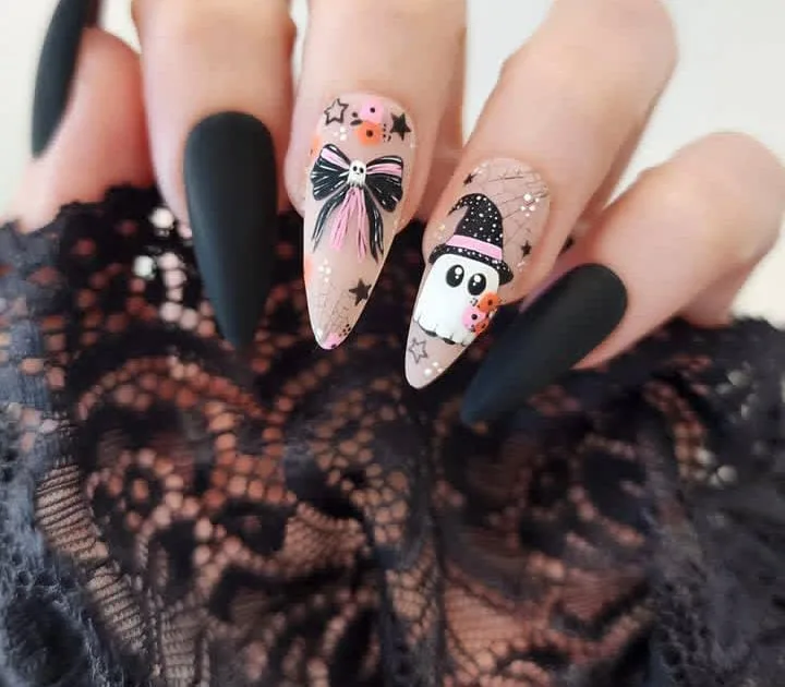 halloween ghost nails 049 b90294ce42