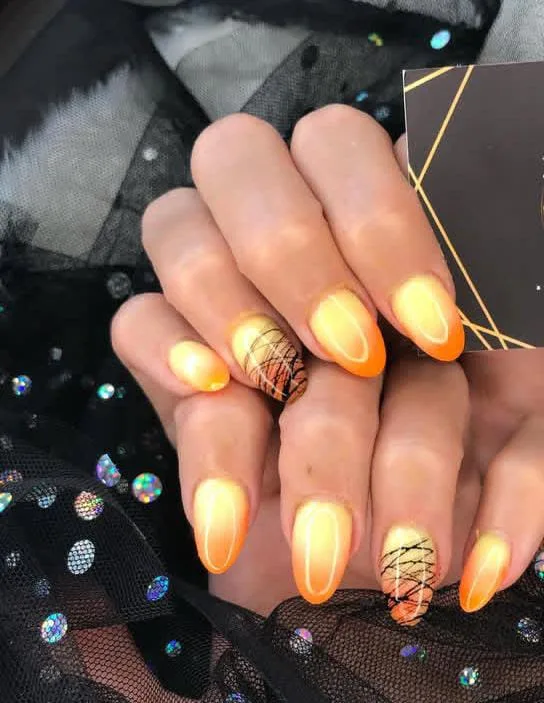 halloween ombre nails 026 2e6a7d9408