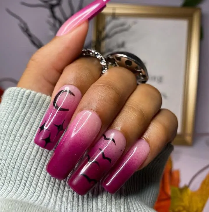 halloween ombre nails 035 c78798a169