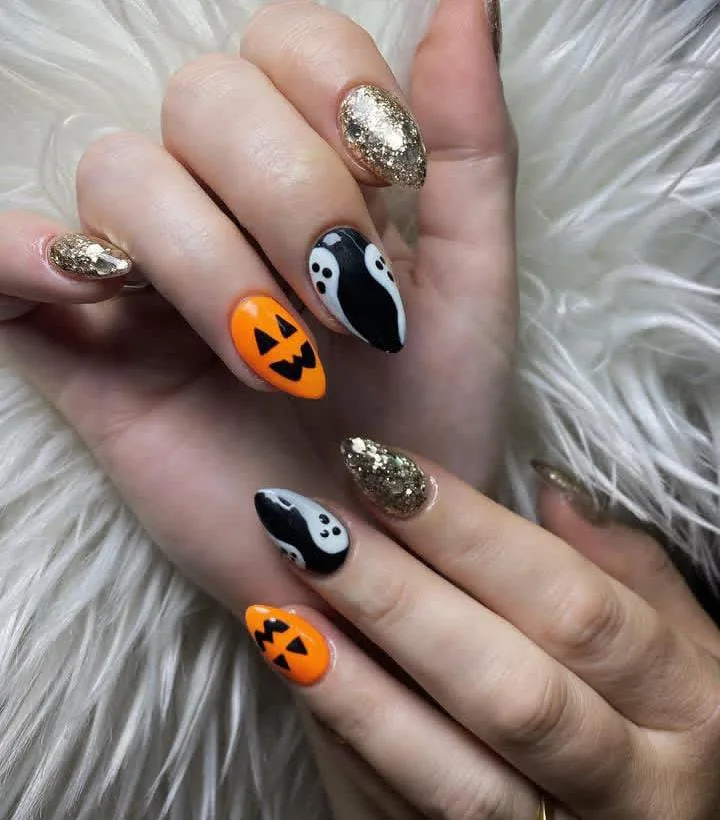 halloween pumpkin nails 004 48a1ca1d2d