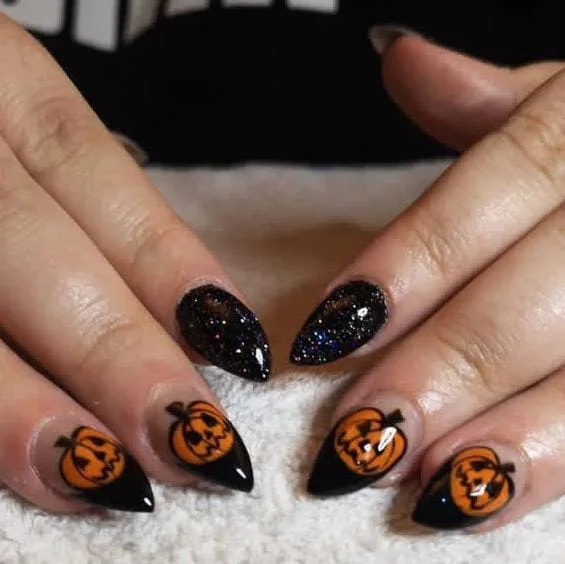 halloween pumpkin nails 006 09a365f8db