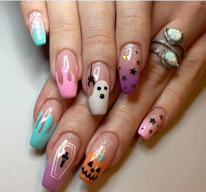 halloween pumpkin nails 018 a551b00e30