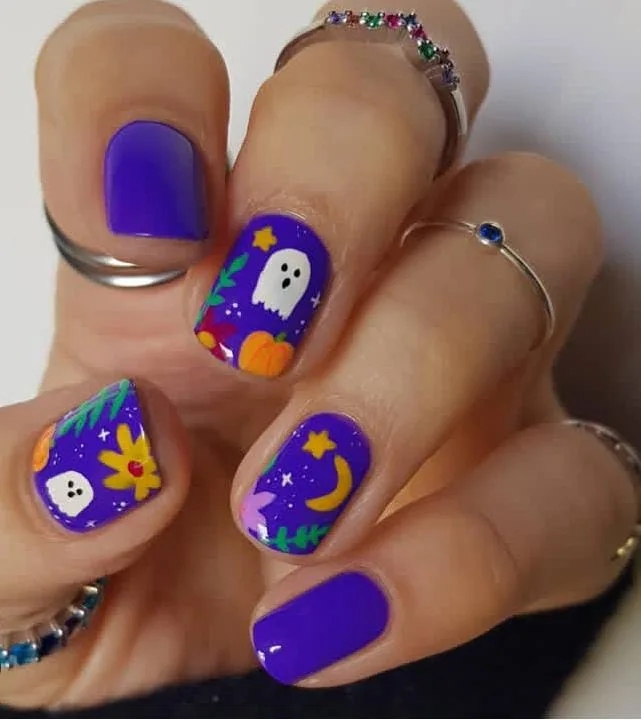 halloween pumpkin nails 021 91ce35923a