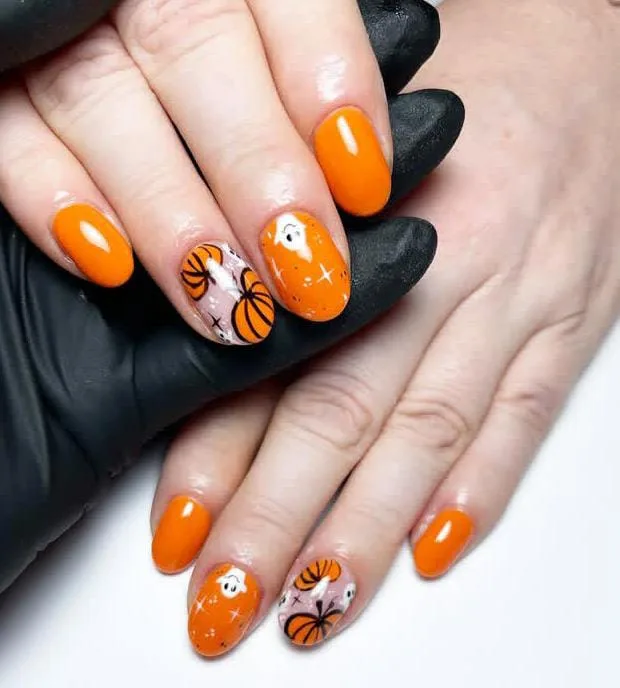 halloween pumpkin nails 024 c2d8495016