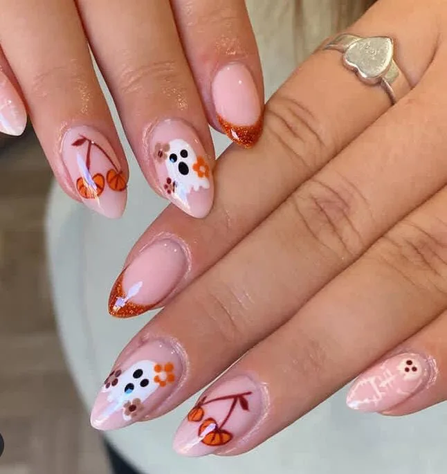 halloween pumpkin nails 040 48a795fdb2