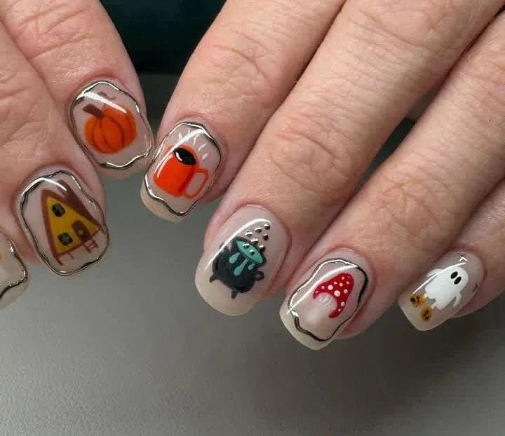 halloween pumpkin nails 041 b2f453c1ca
