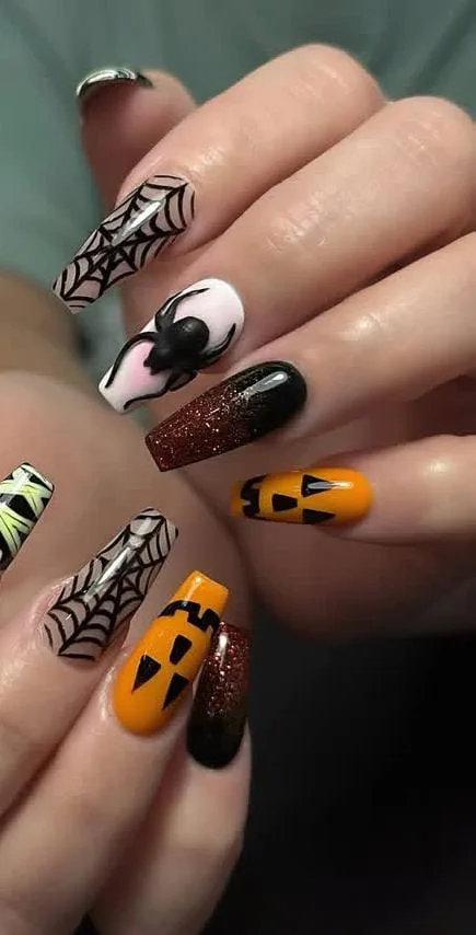 halloween spider nails 011 cbf52970bf