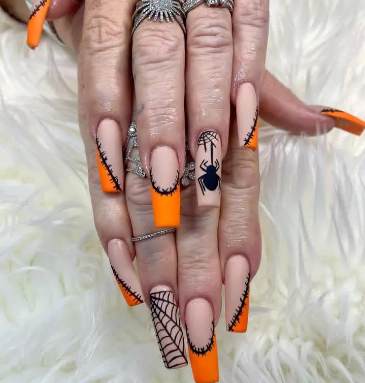 halloween spider nails 012 34447a655e
