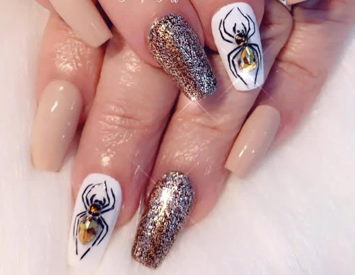 halloween spider nails 028 f3daad544a