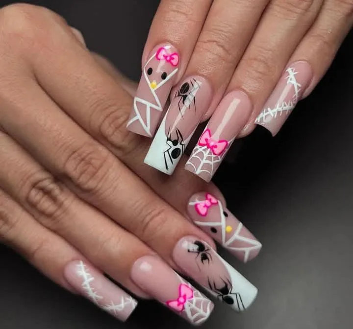 halloween spider nails 030 21a27d611e