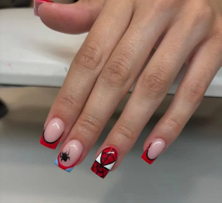 halloween spider nails 037 740222155d