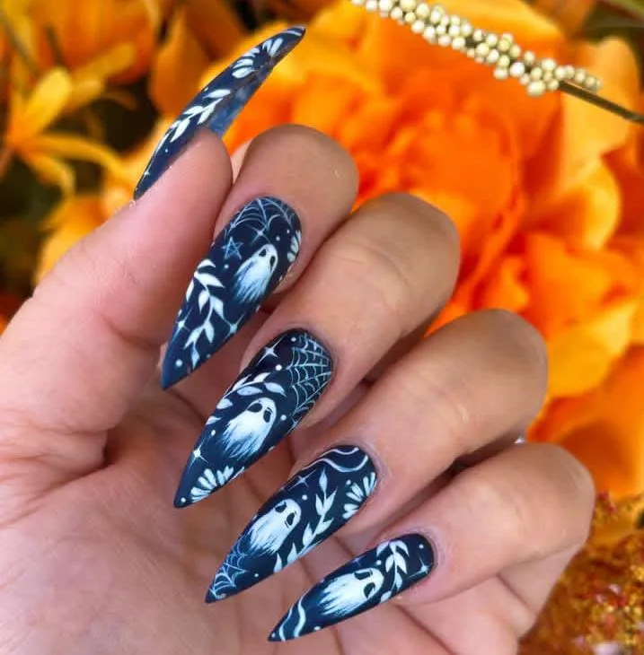 halloween stiletto nails 021 9444e2b597