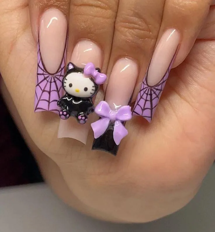 hello kitty halloween nails 003 83129a0f13