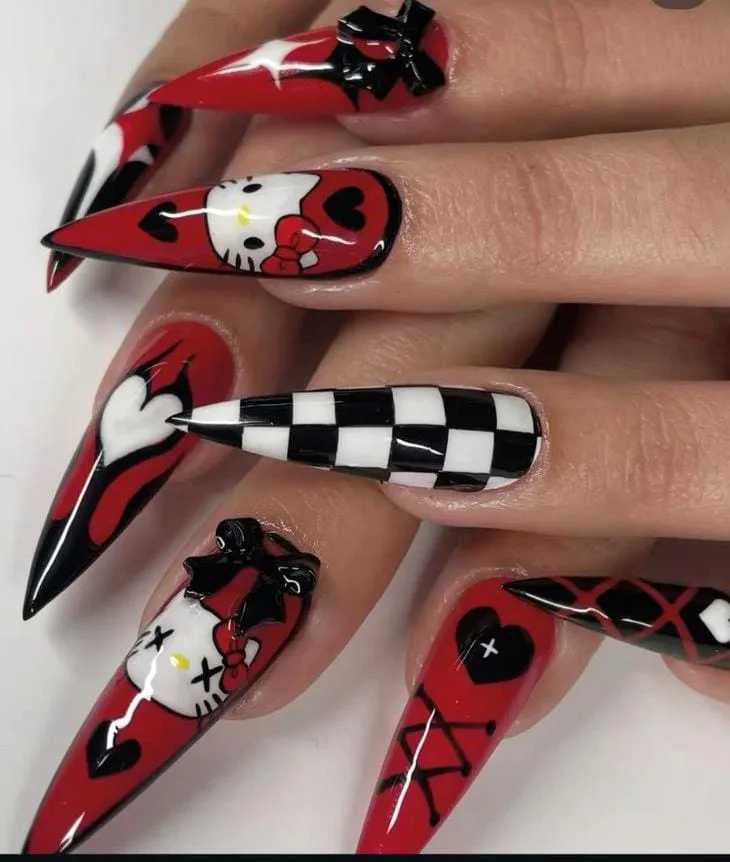 hello kitty halloween nails 017 725a67d0ce