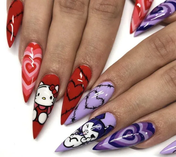 hello kitty halloween nails 018 f971db7d44