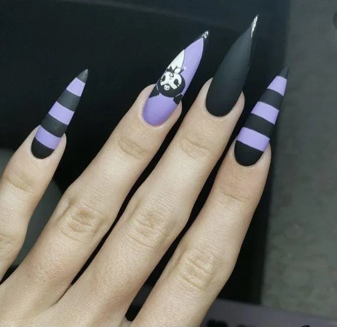hello kitty halloween nails 029 6e3df1162b