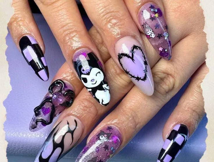 hello kitty halloween nails 035 fa9da4f2fd