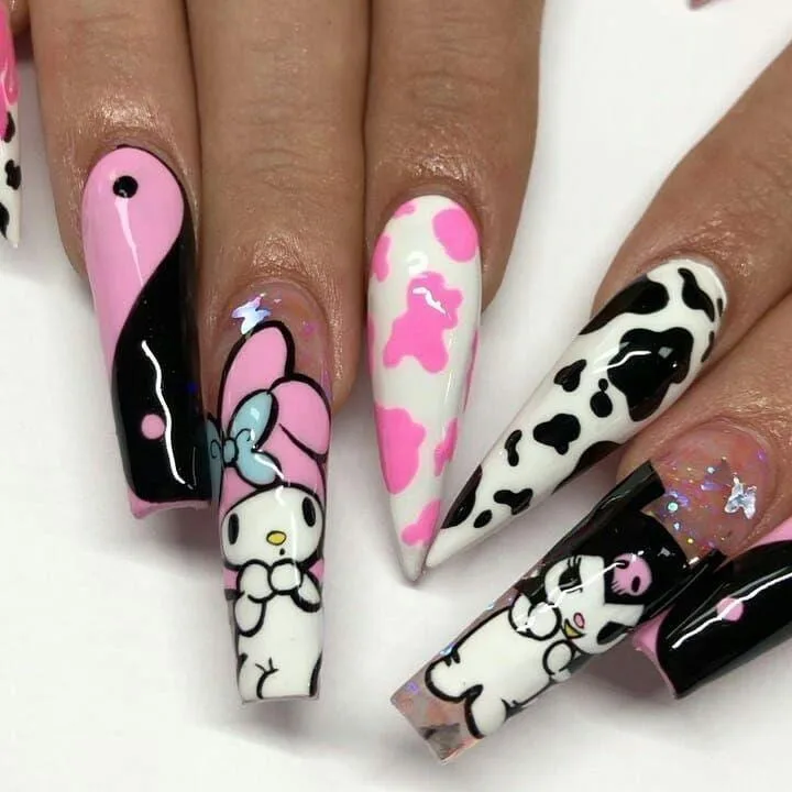 hello kitty halloween nails 037 10ac62fded