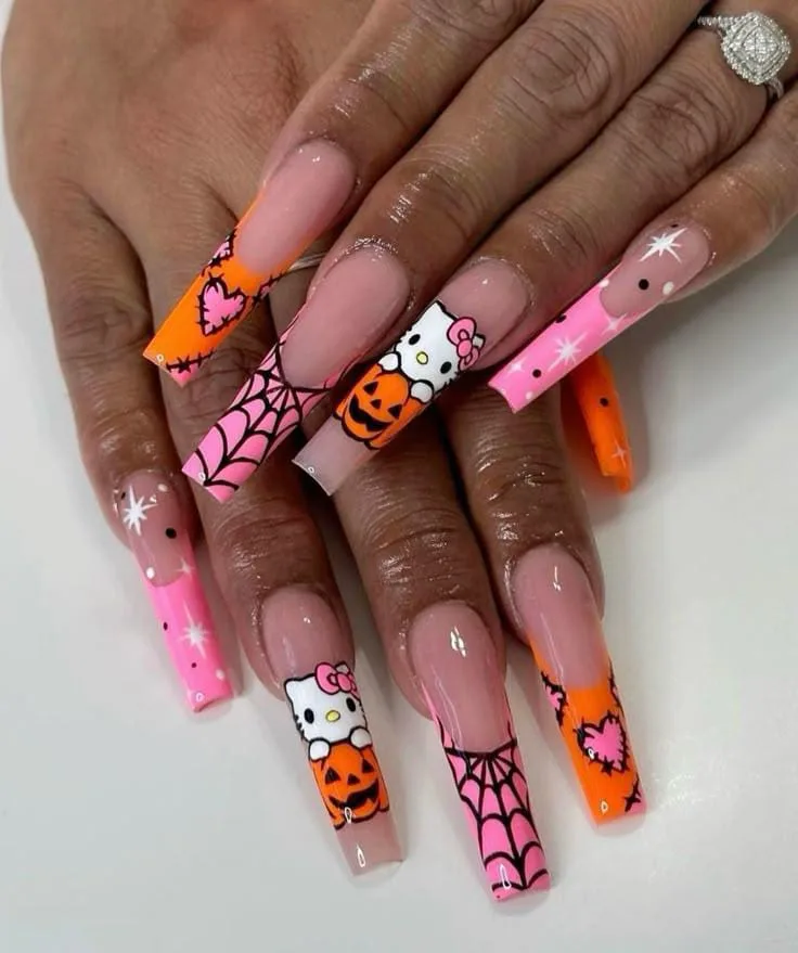 hello kitty halloween nails 050 a1caaddb87