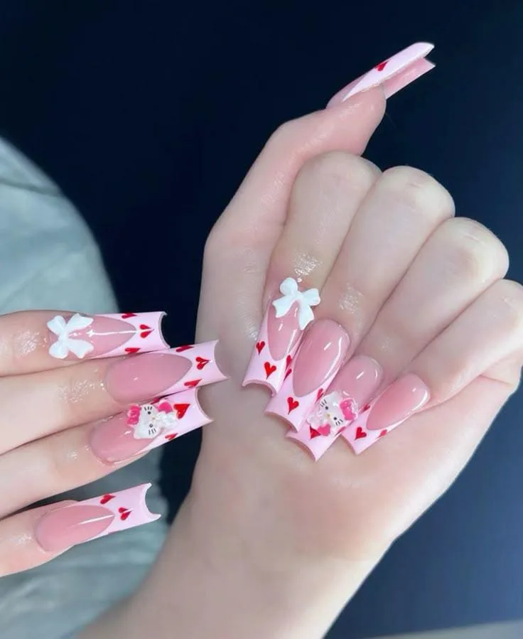hello kitty valentines nails 009 d9f7db2ab6