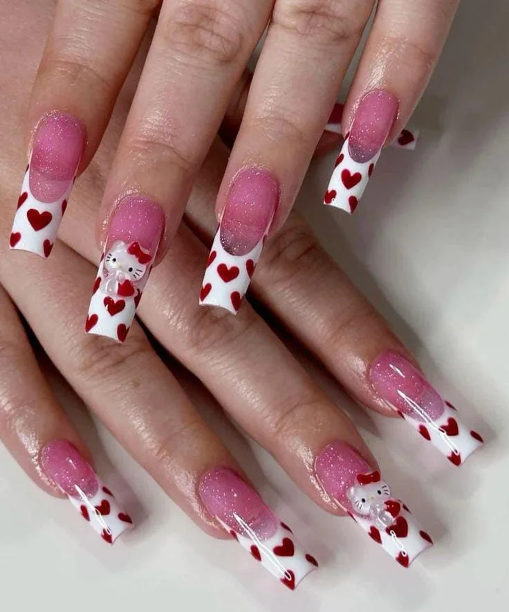 hello kitty valentines nails 018 e73af257cb