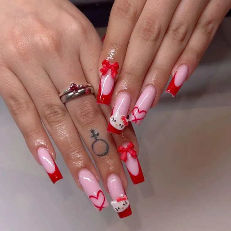 hello kitty valentines nails 030 63cf662b1d