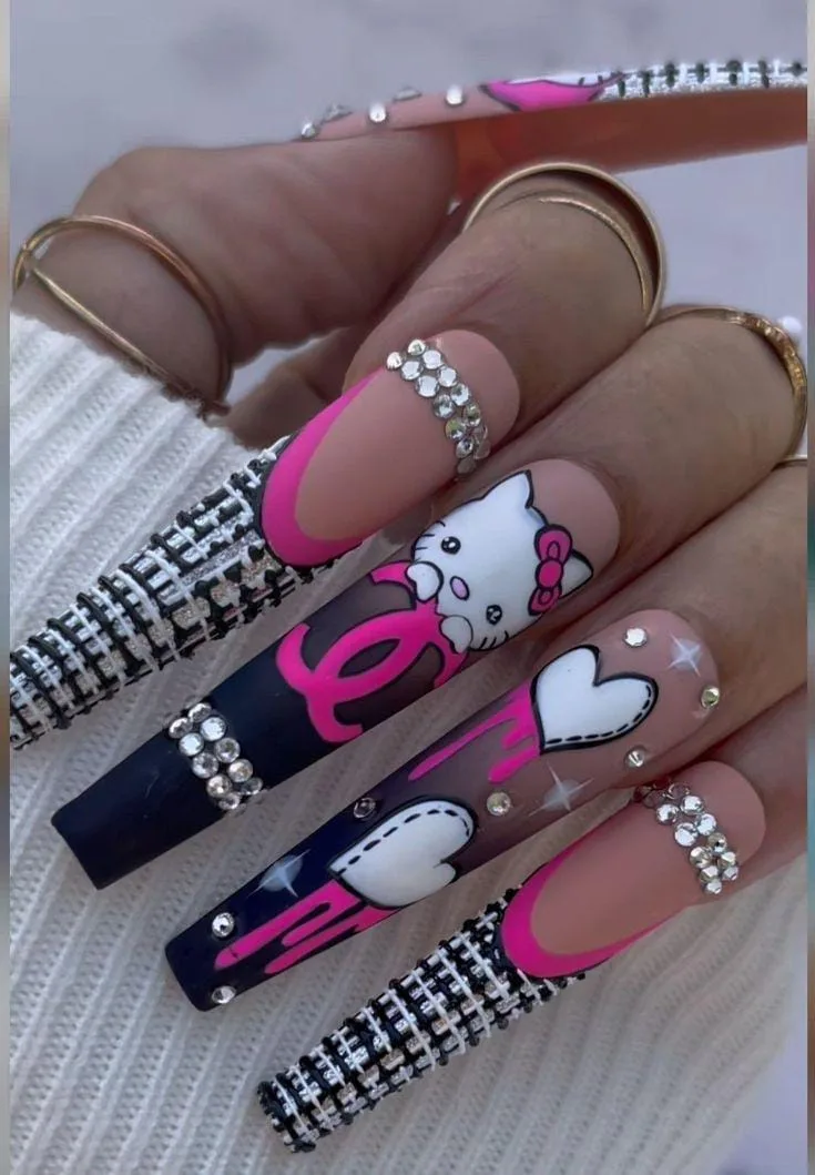 hello kitty valentines nails 033 c3ea50f59e